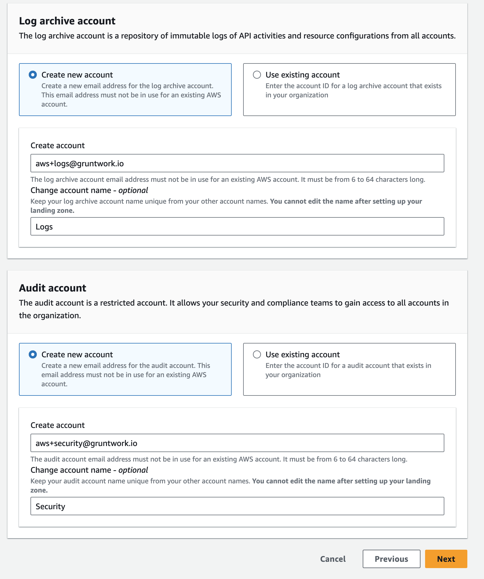 Configure Shared Accounts